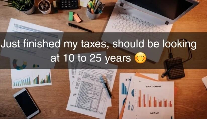 Just finished my taxes should be looking EIRRCPLEVEICN B S