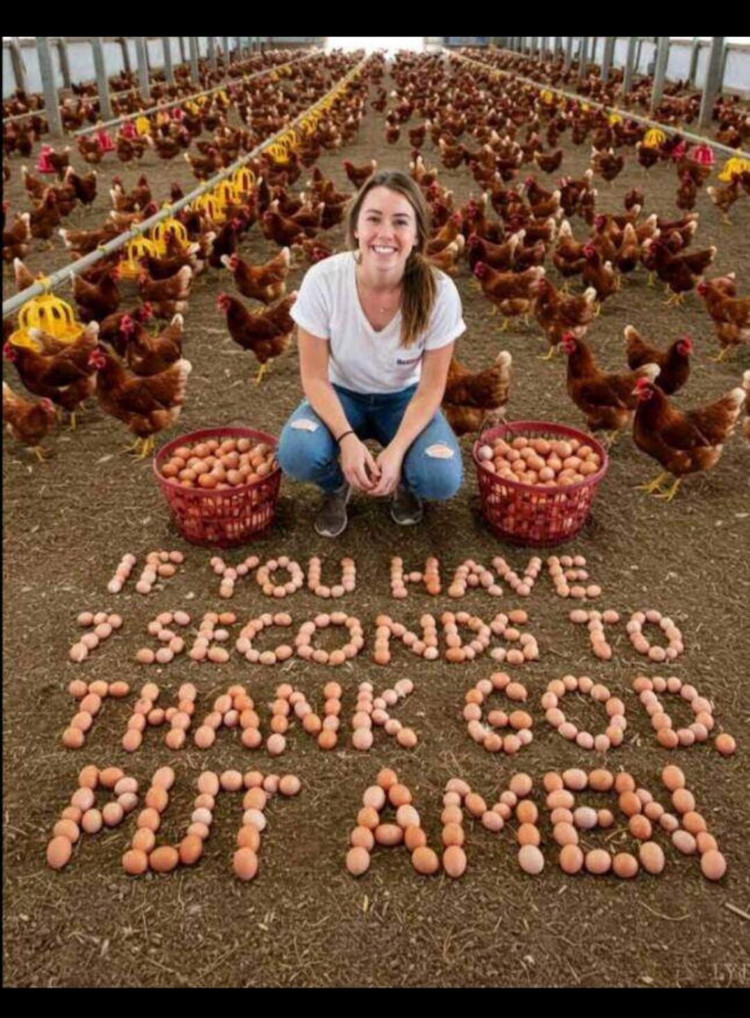 IF YOU HAVE 7 SECONDS TO THANK GOD, PUT AMEN