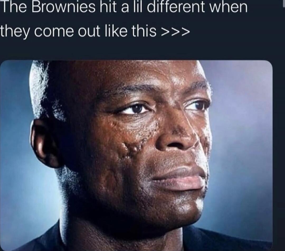 The brownies hit a lil different when they come out like this >>>