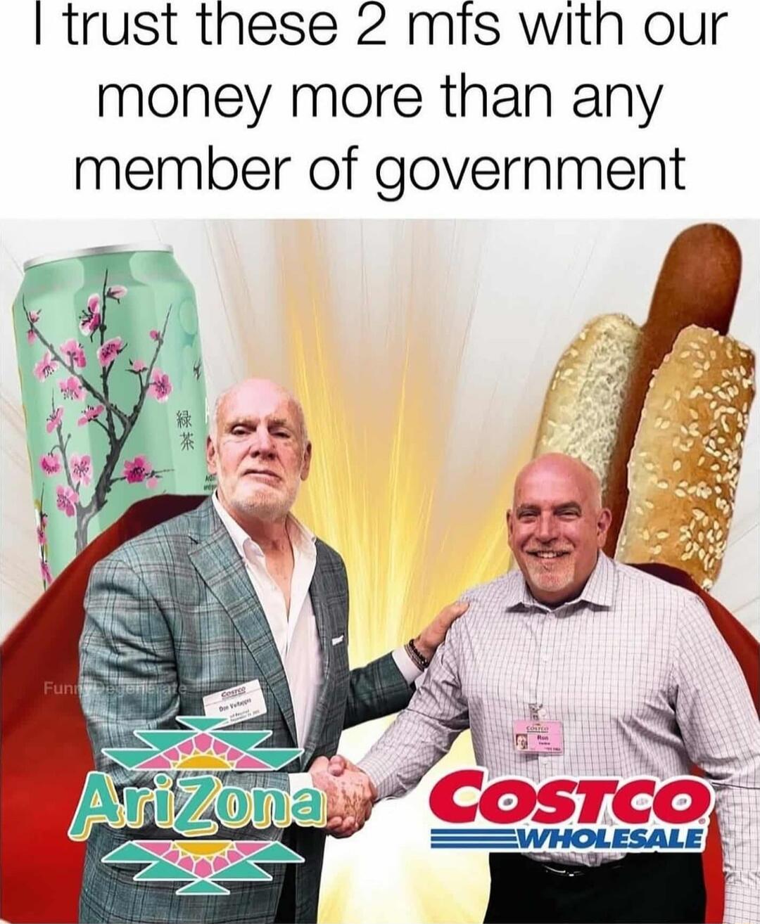 I trust these 2 mfs with our money more than any member of government