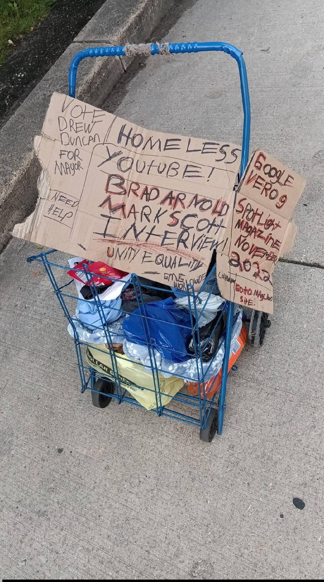 Vote Drew Duncan for Mayor. Homeless YouTube! Brad Arnold Mark Scott Interview! Need Help. Unity Equality. Google Vero 9. Spotlight Magazine November 2023. Go to magazine site! GME Worldwide.