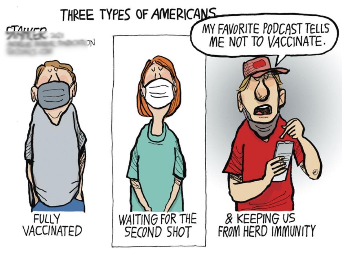 FULLY WAITING FOR THE KEEPING US VACCINATED SECOND SHOT FROM HERD IMMUNITY