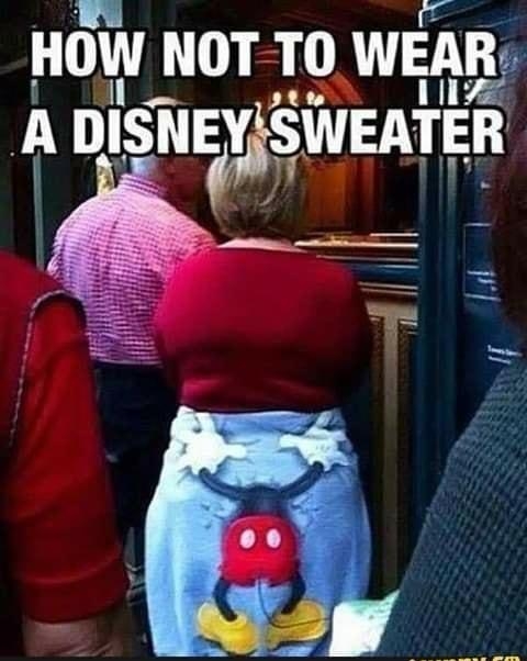 HOW NOT TO WEAR