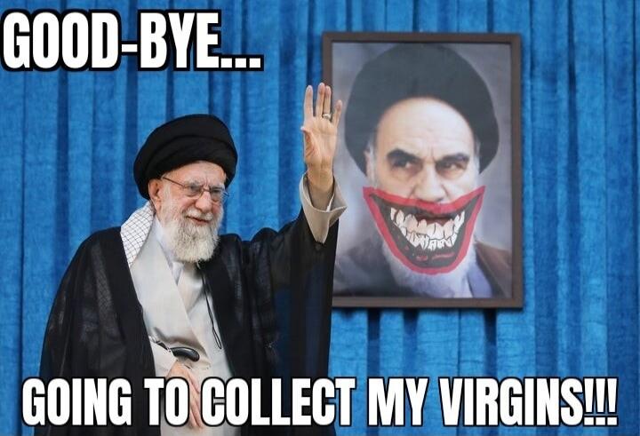 GOOD-BYE.... GOING TO COLLECT MY VIRGINS!!!