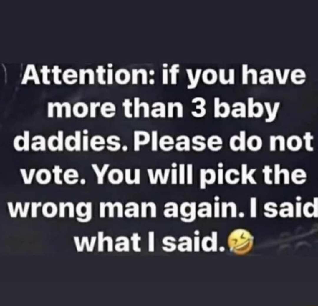 Attention if you have TR GED R F1 4 daddies Please do not I CRGITRTT I T G 3 LI ERELREIG N BT what said