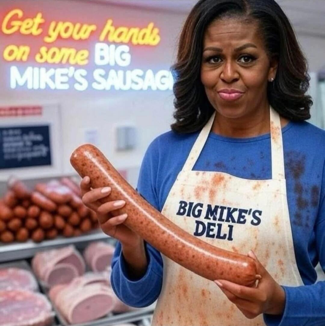Get your hands on some BIG MIKE'S SAUSAGE. BIG MIKE'S DELI.
