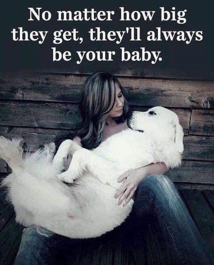 No matter how big they get, they'll always be your baby.