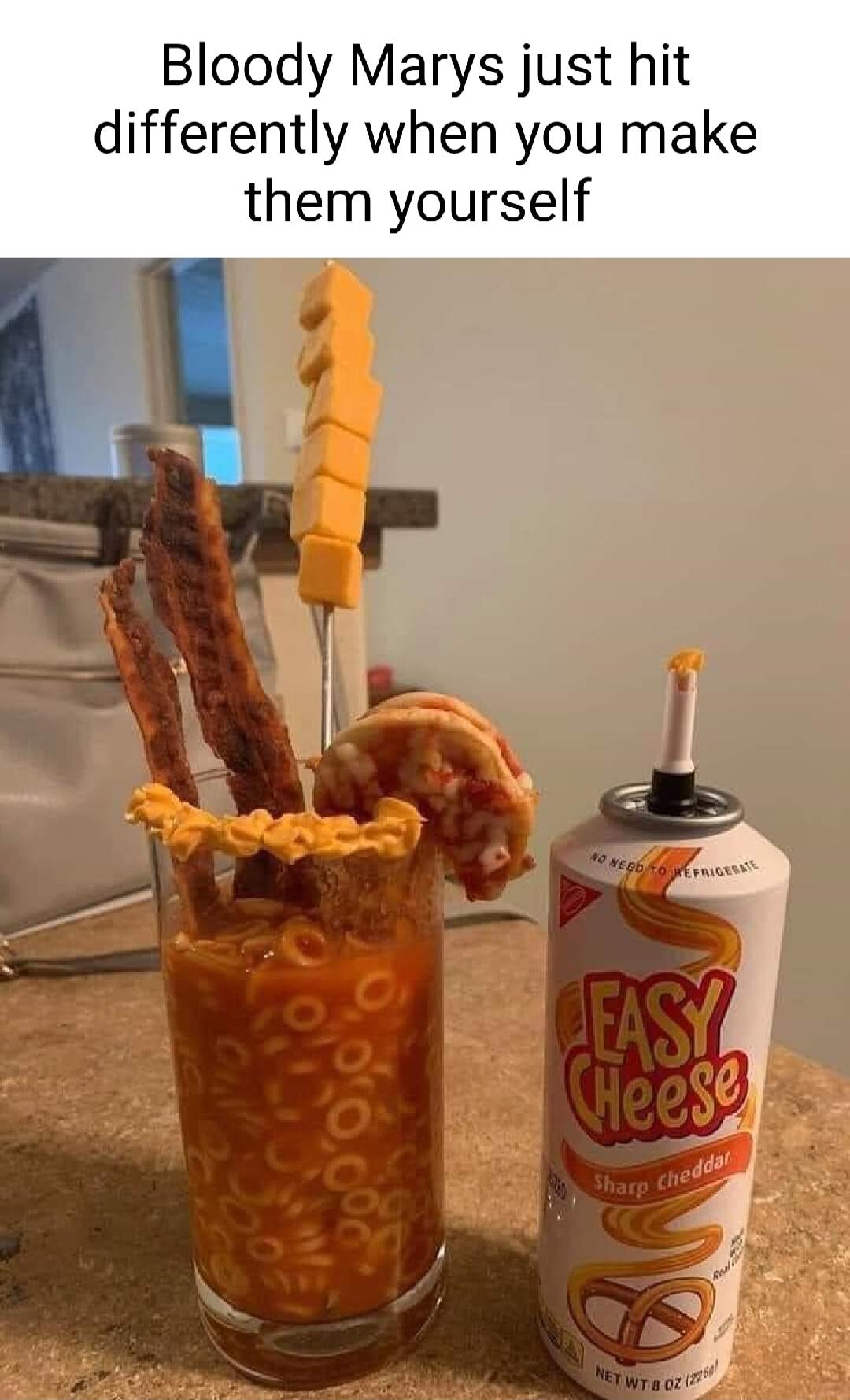 Bloody Marys just hit differently when you make them yourself