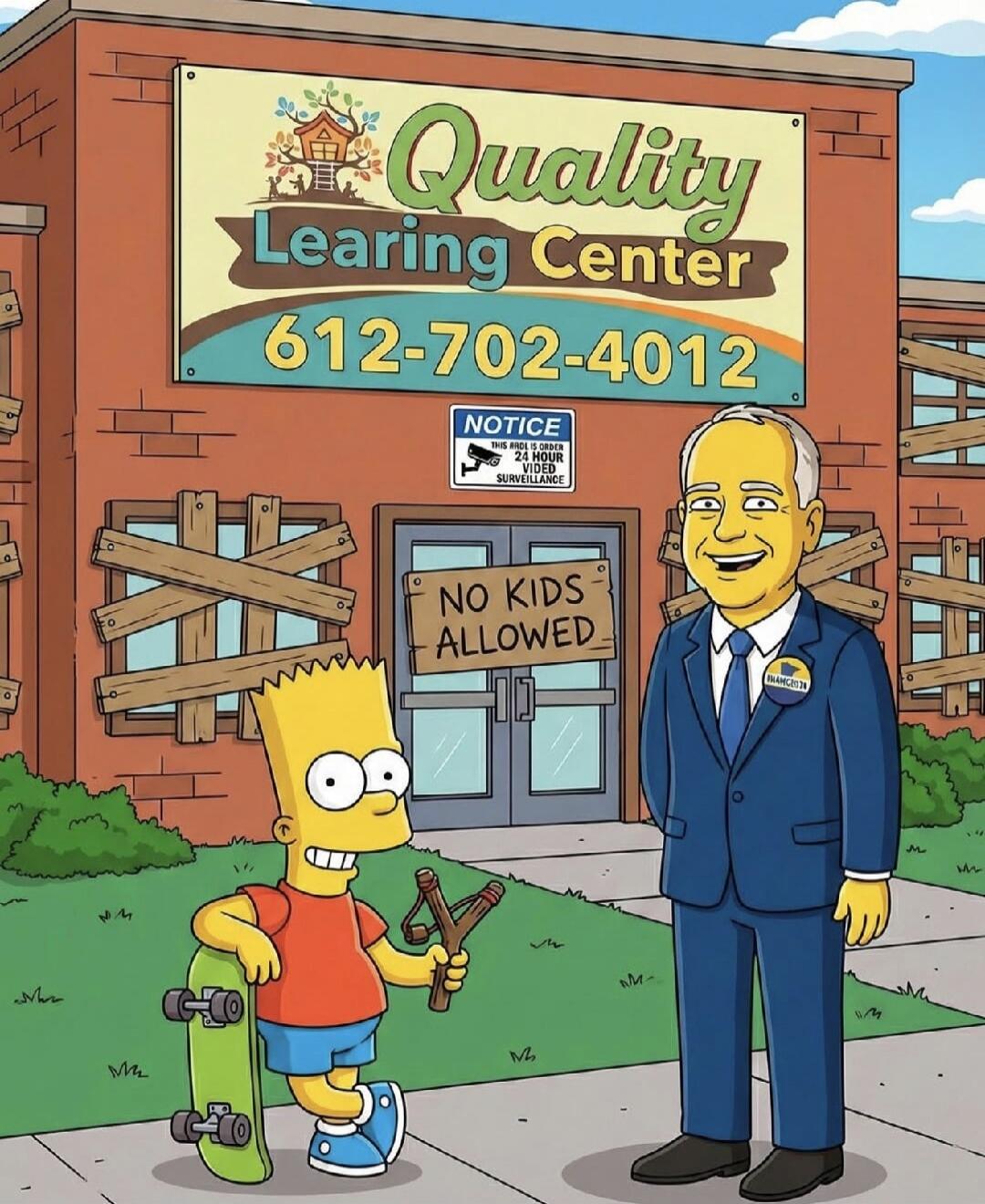 Quality Learning Center
612-702-4012
NOTICE
NO KIDS ALLOWED