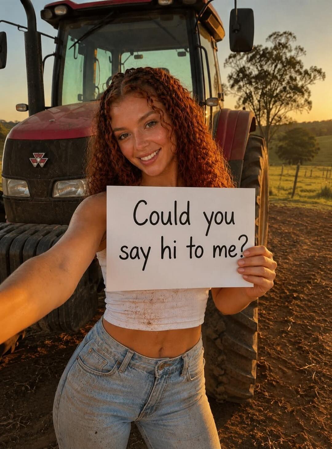 Could you say hi to me?