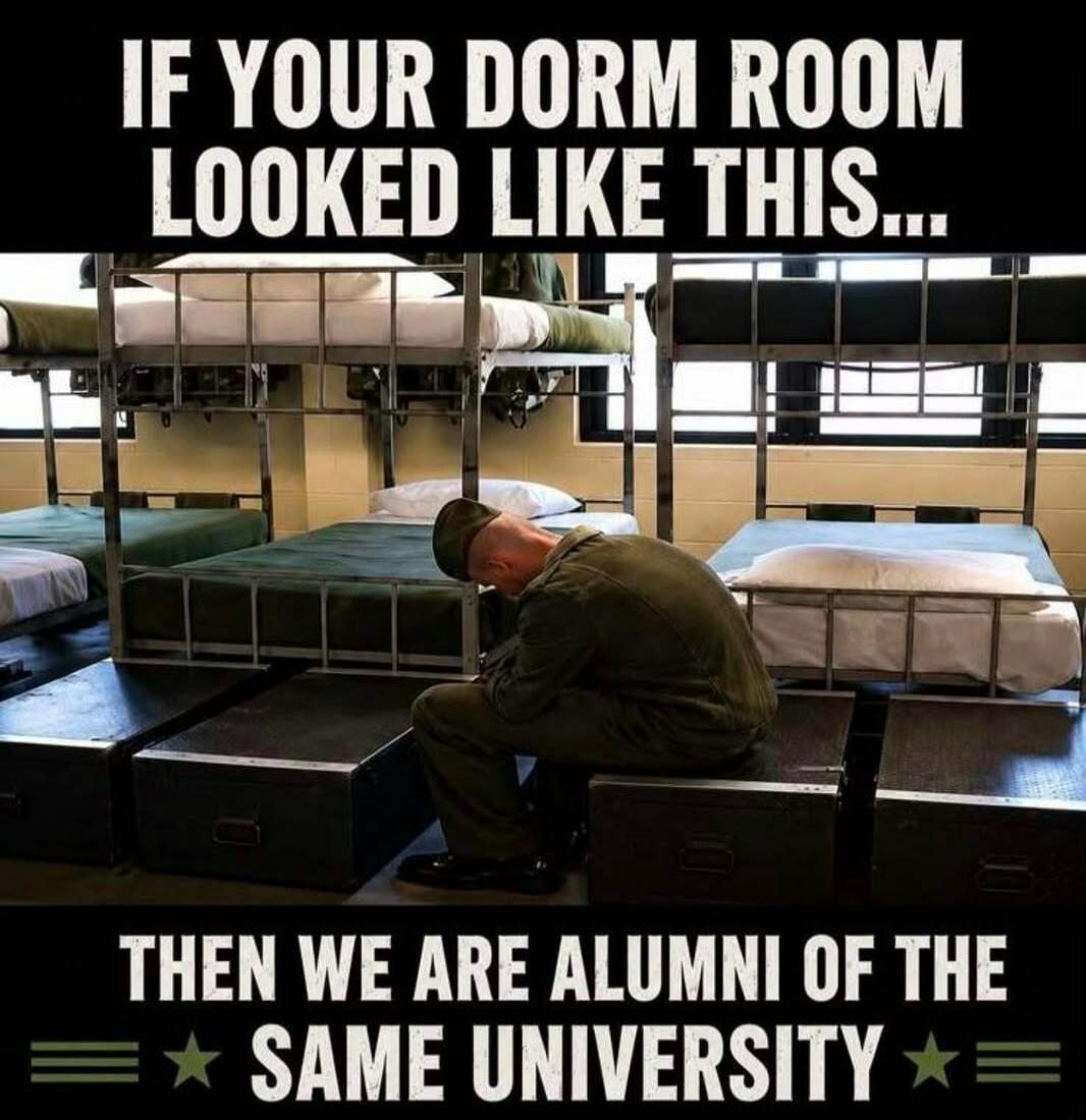 IF YOUR DORM ROOM LOOKED LIKE THIS... THEN WE ARE ALUMNI OF THE SAME UNIVERSITY