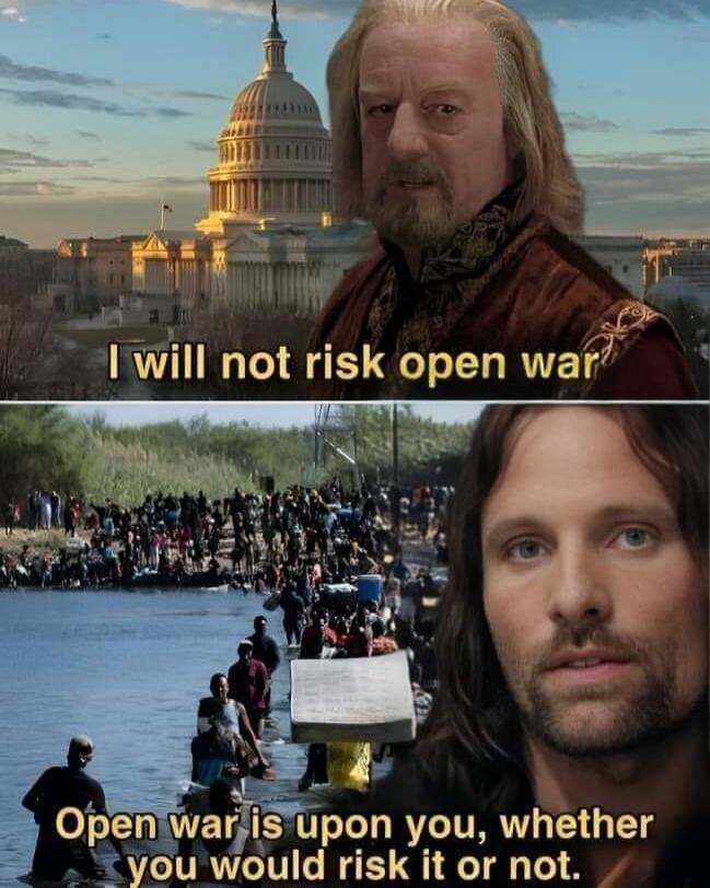 Open warjisupon you whether you would risk it or not