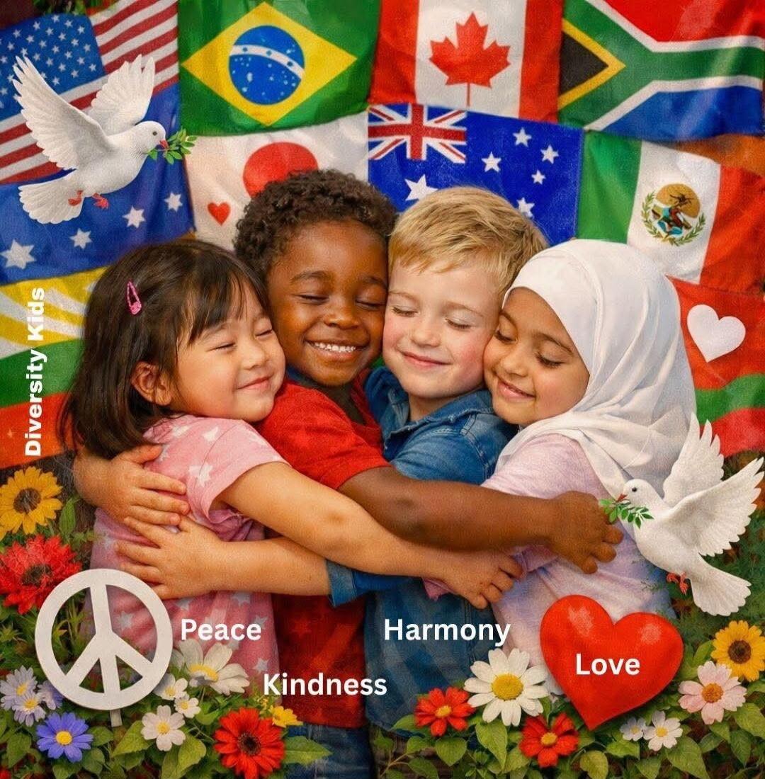 Diversity Kids Peace Harmony Kindness Love
