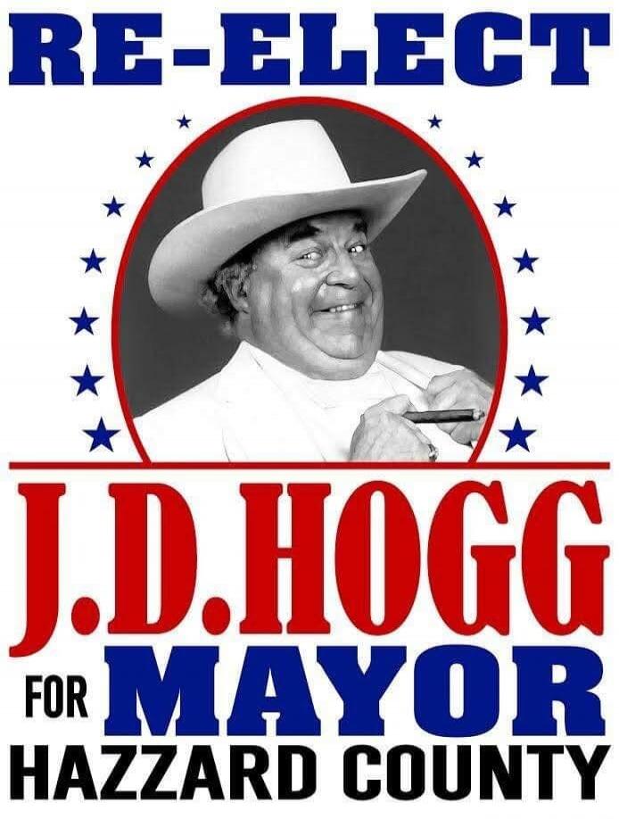 RE-ELECT J.D. HOGG FOR MAYOR HAZZARD COUNTY