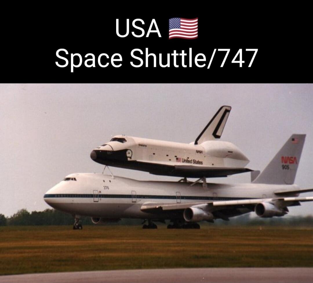 USA Space Shuttle/747