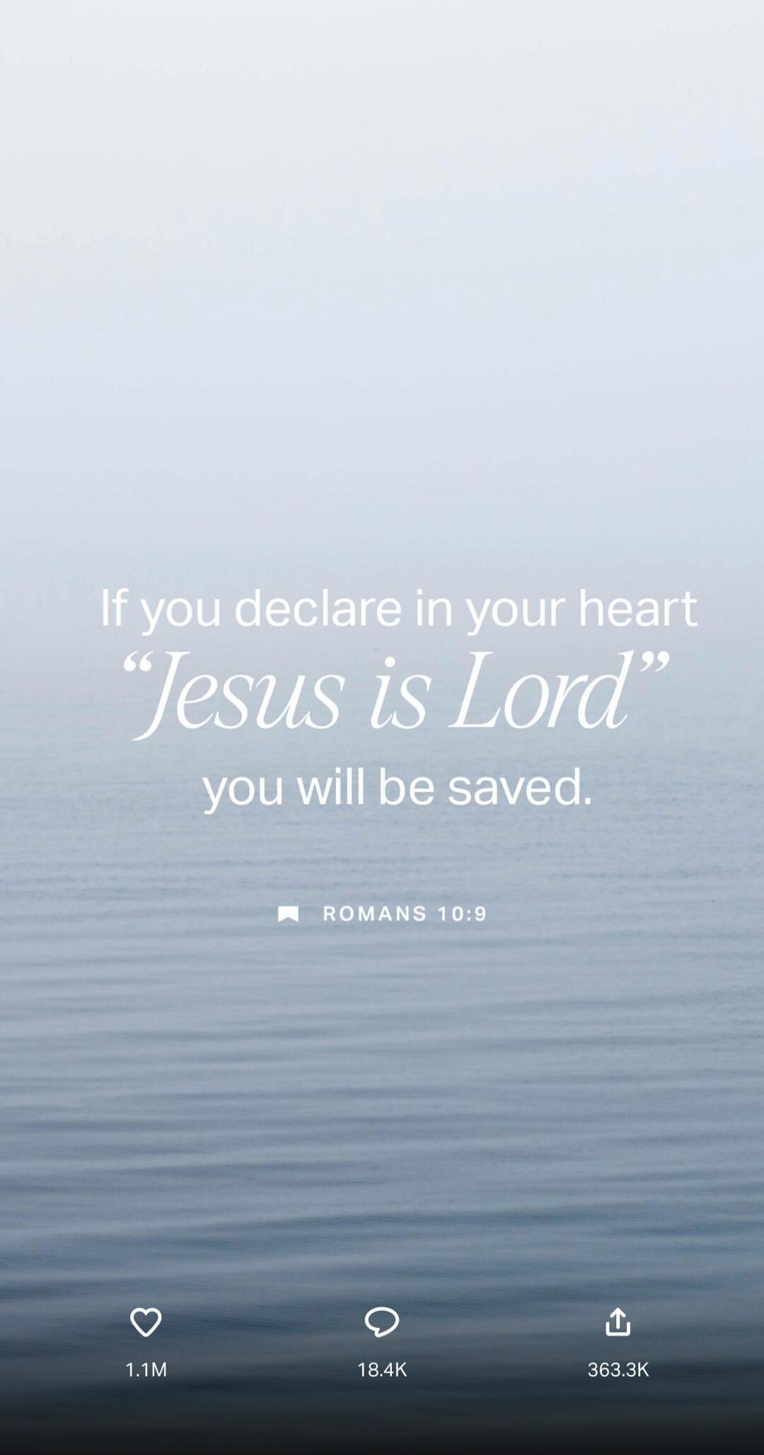 If you declare in your heart 