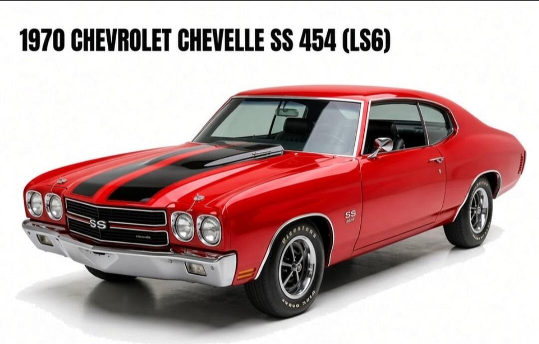 1970 CHEVROLET CHEVELLE SS 454 (LS6)