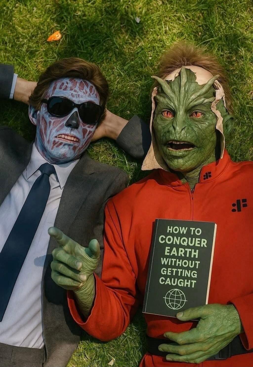 HOW TO CONQUER EARTH WITHOUT GETTING CAUGHT