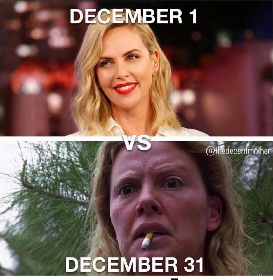 DECEMBER 1 VS DECEMBER 31
