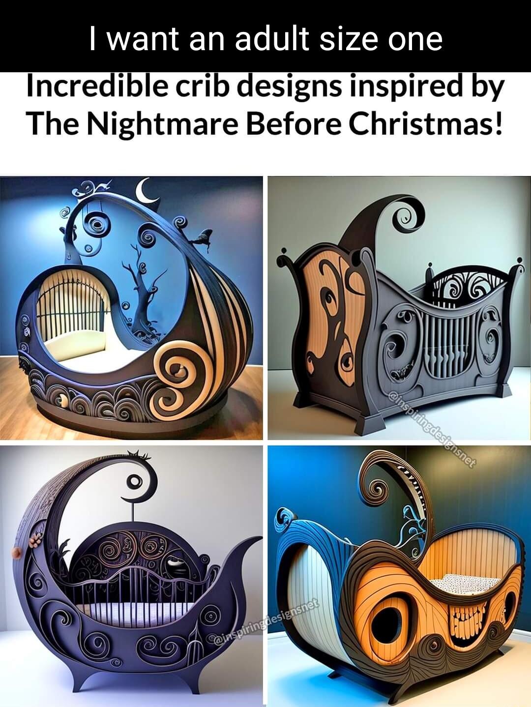RVETET T V1 1PNy Incredible crib designs inspired by The Nightmare Before Christmas