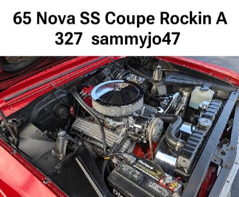 65 Nova SS Coupe Rockin A 327 sammyjo47