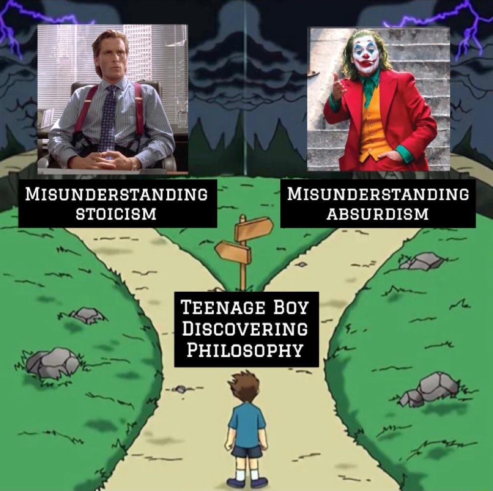 e MISUNDERSTANDING MISUNDERSTANDING STOICISM a ABSURDISM