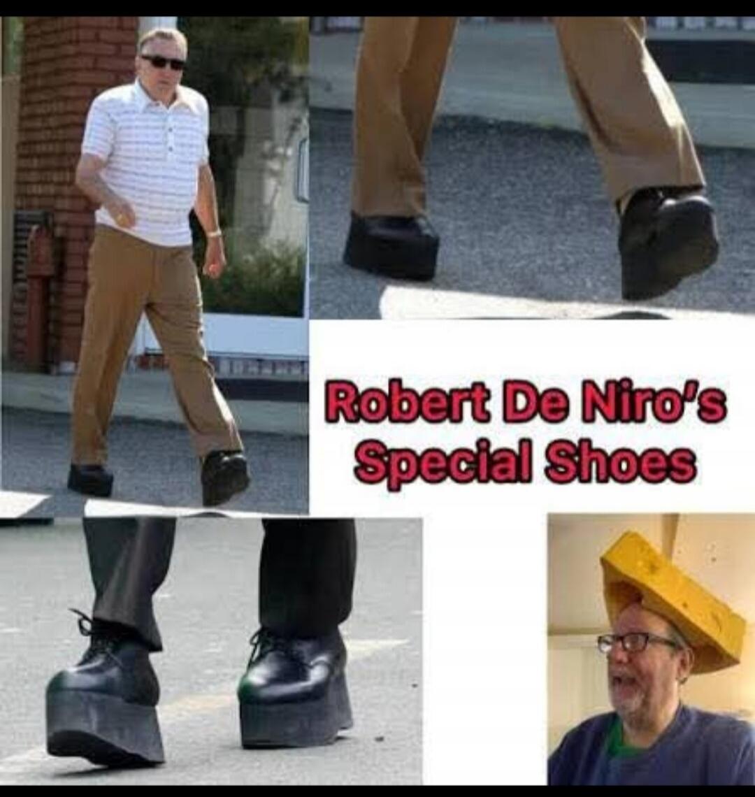 Robert De Niro's Special Shoes