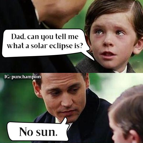 Dad can you tell me what a solar eclipse is 1G punchampion a vr