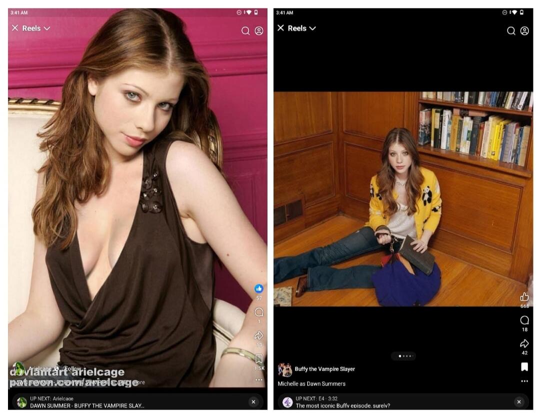 Michelle as Dawn Summers The most iconic Buffv episode. surely?