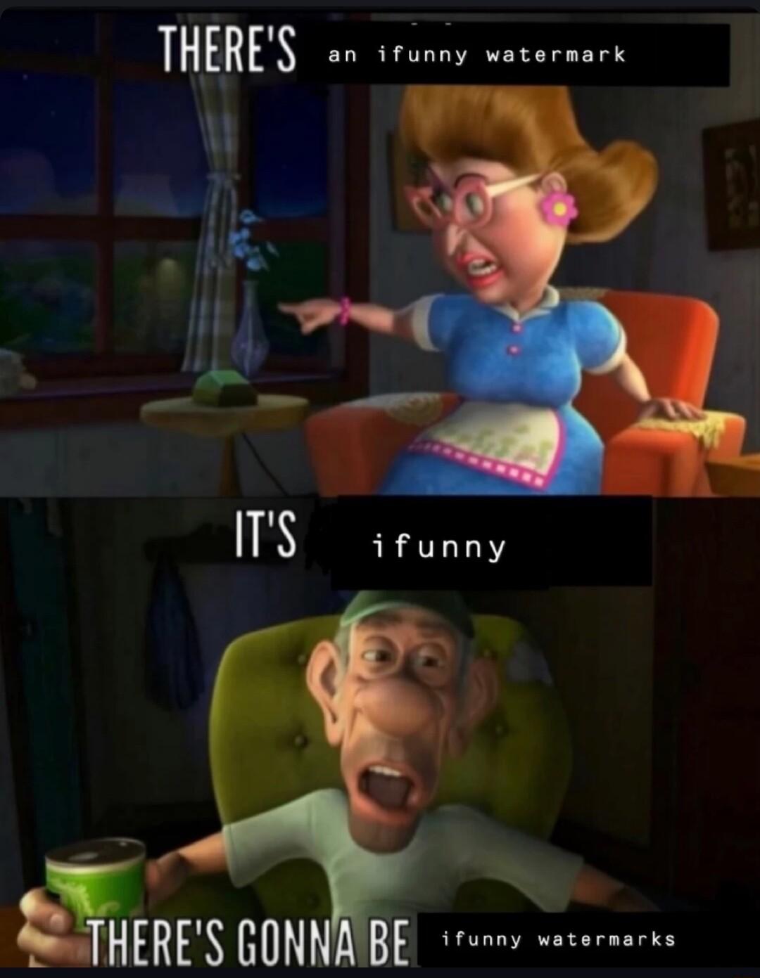 THERES n trunny watersar MERES GONNABE