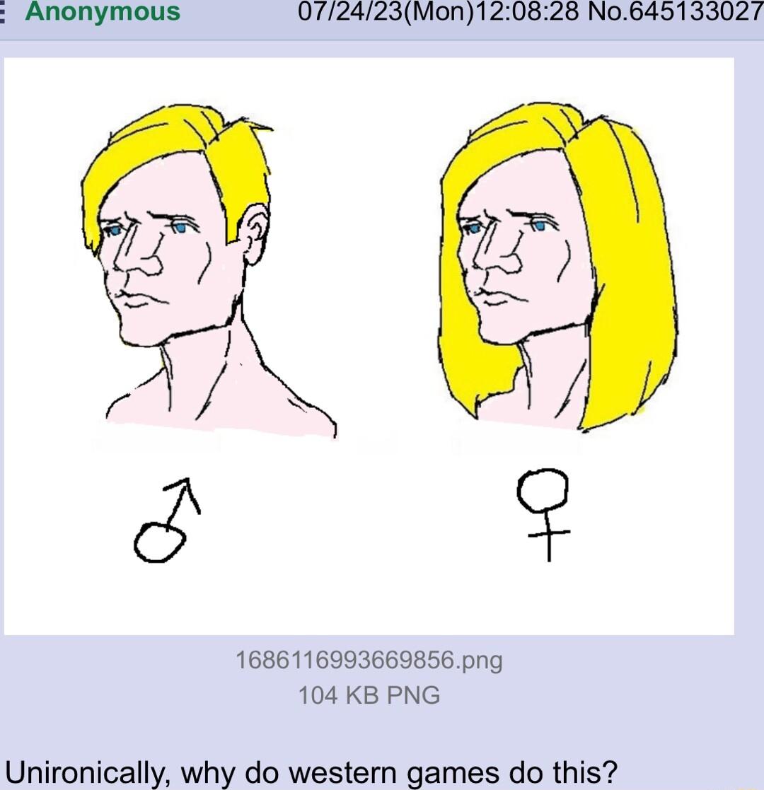 Anonymous 072423Mon120828 No645133027 1686116993669856png 104 KB PNG Unironically why do western games do this