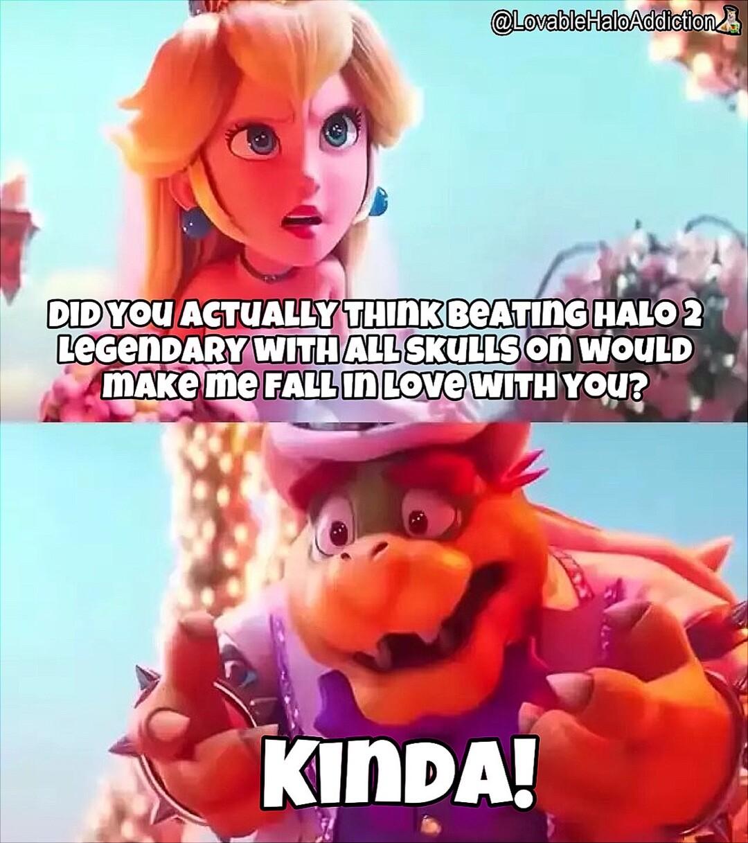 MDIDY0u ACTUALLY THINKEEATING HALO2 leGenunv WITHALLISKULLS lonwouLp mnke mer FALUINLOVEWITHYOU