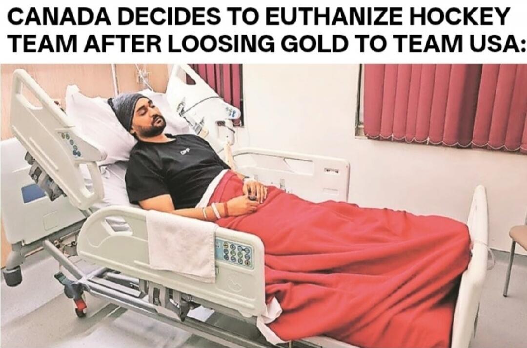 CANADA DECIDES TO EUTHANIZE HOCKEY TEAM AFTER LOOSING GOLD TO TEAM USA: