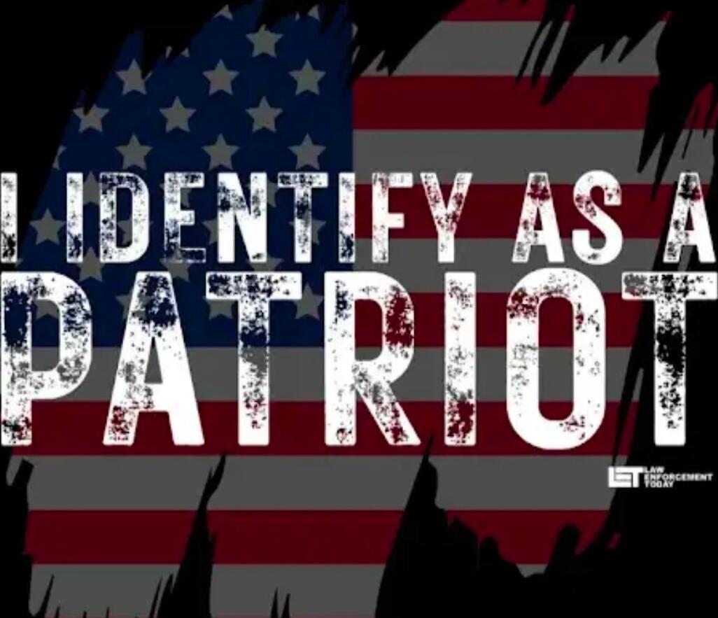 I IDENTIFY AS A PATRIOT