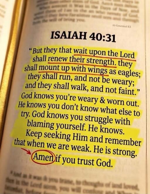 ISAIAH 40:31 