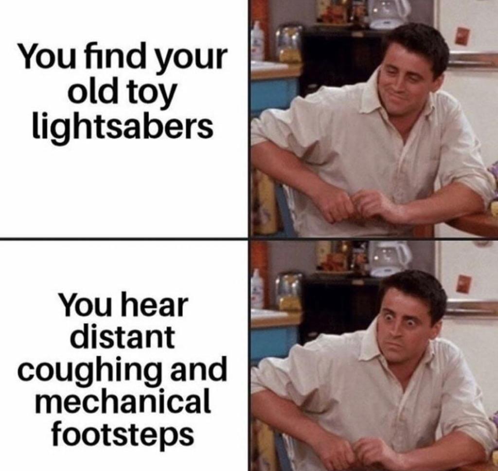 You find your L _ oldtoy distant coughing and mechanical footsteps