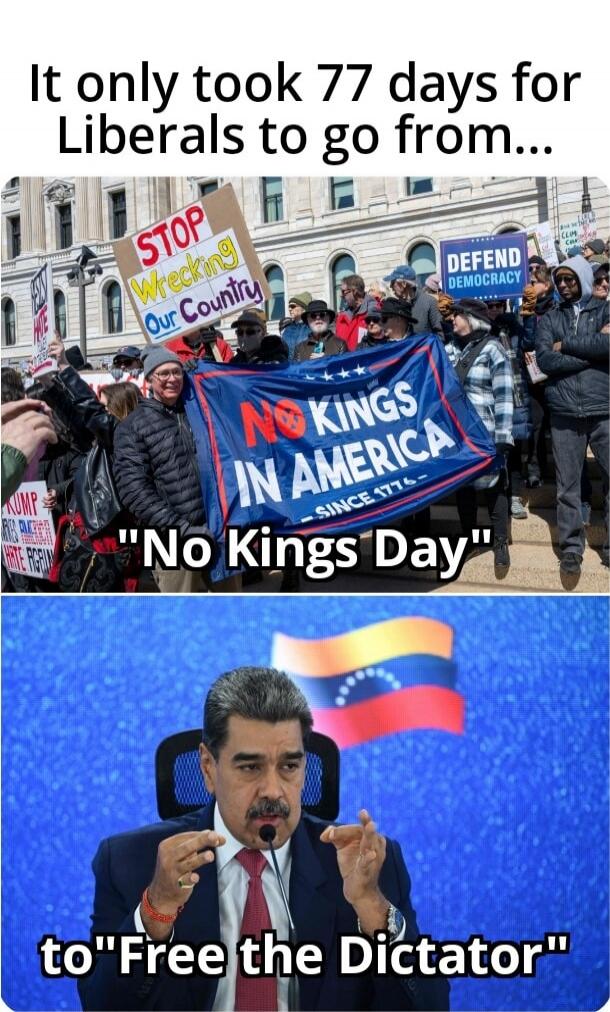 It only took 77 days for Liberals to go from... 