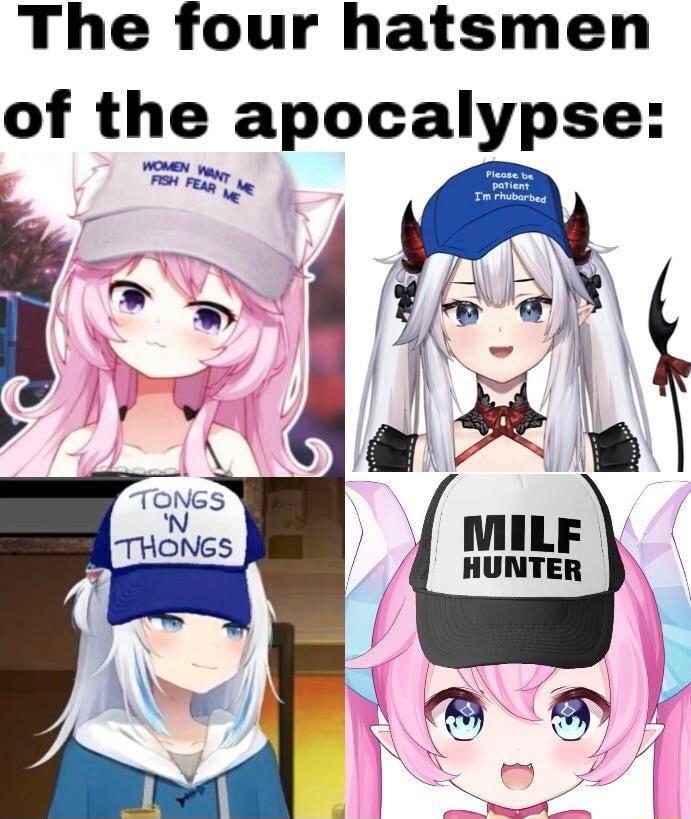 The four hatsmen of the apocalypse