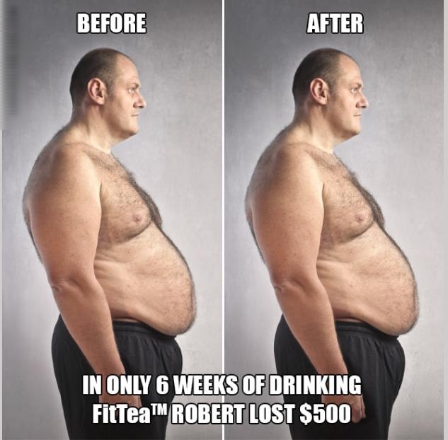 INONLY 6 WEEKS IJEIIIIIIIINE FitTeaROBERTLOST 500 i