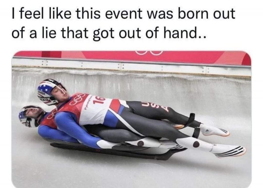 I feel like this event was born out of a lie that got out of hand..