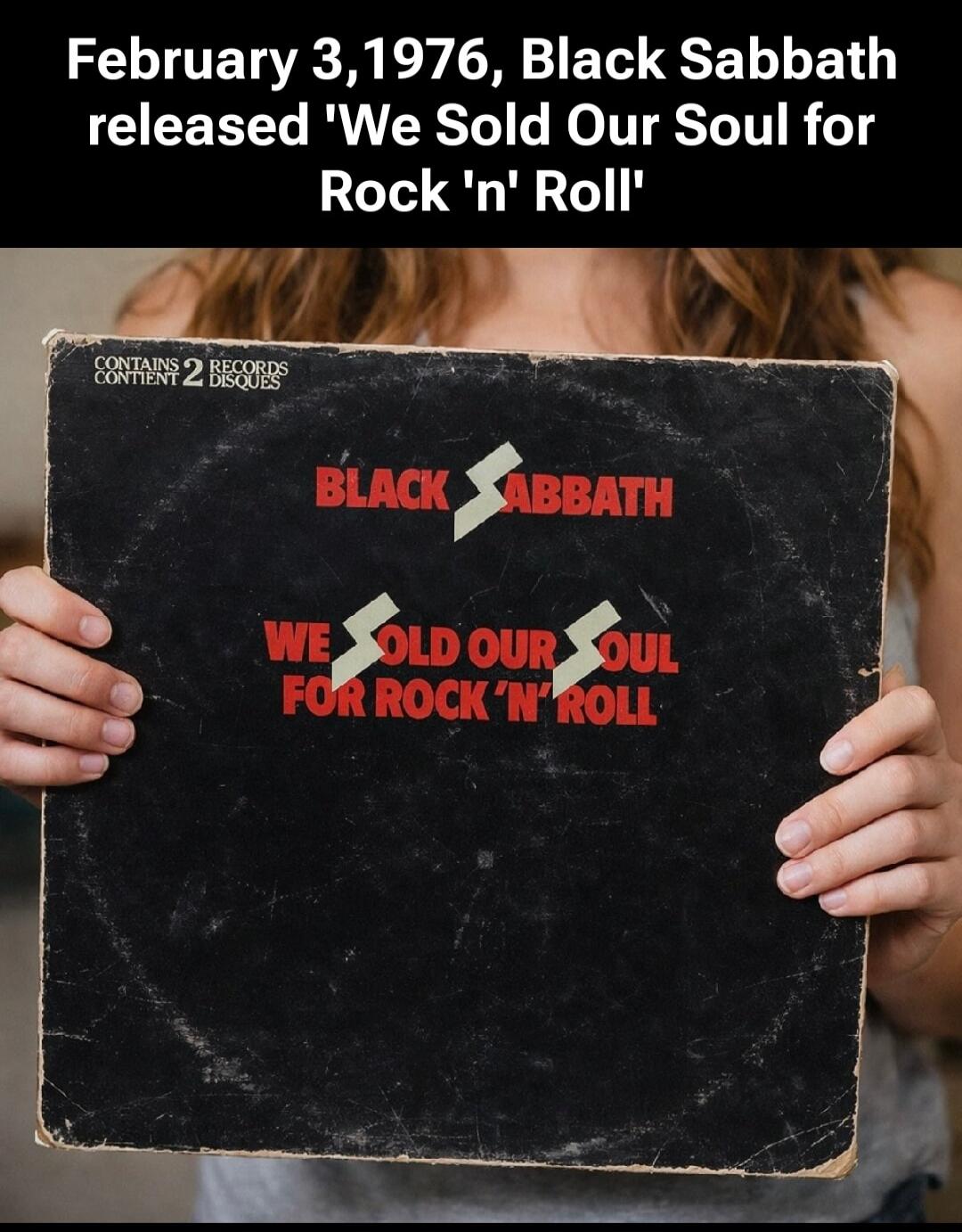 February 3, 1976, Black Sabbath released 