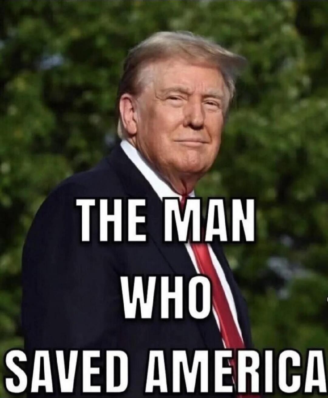 THE MAN WHO SAVED AMERICA