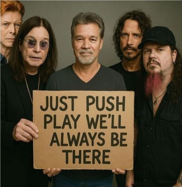 JUST PUSH PLAY WE'LL ALWAYS BE THERE