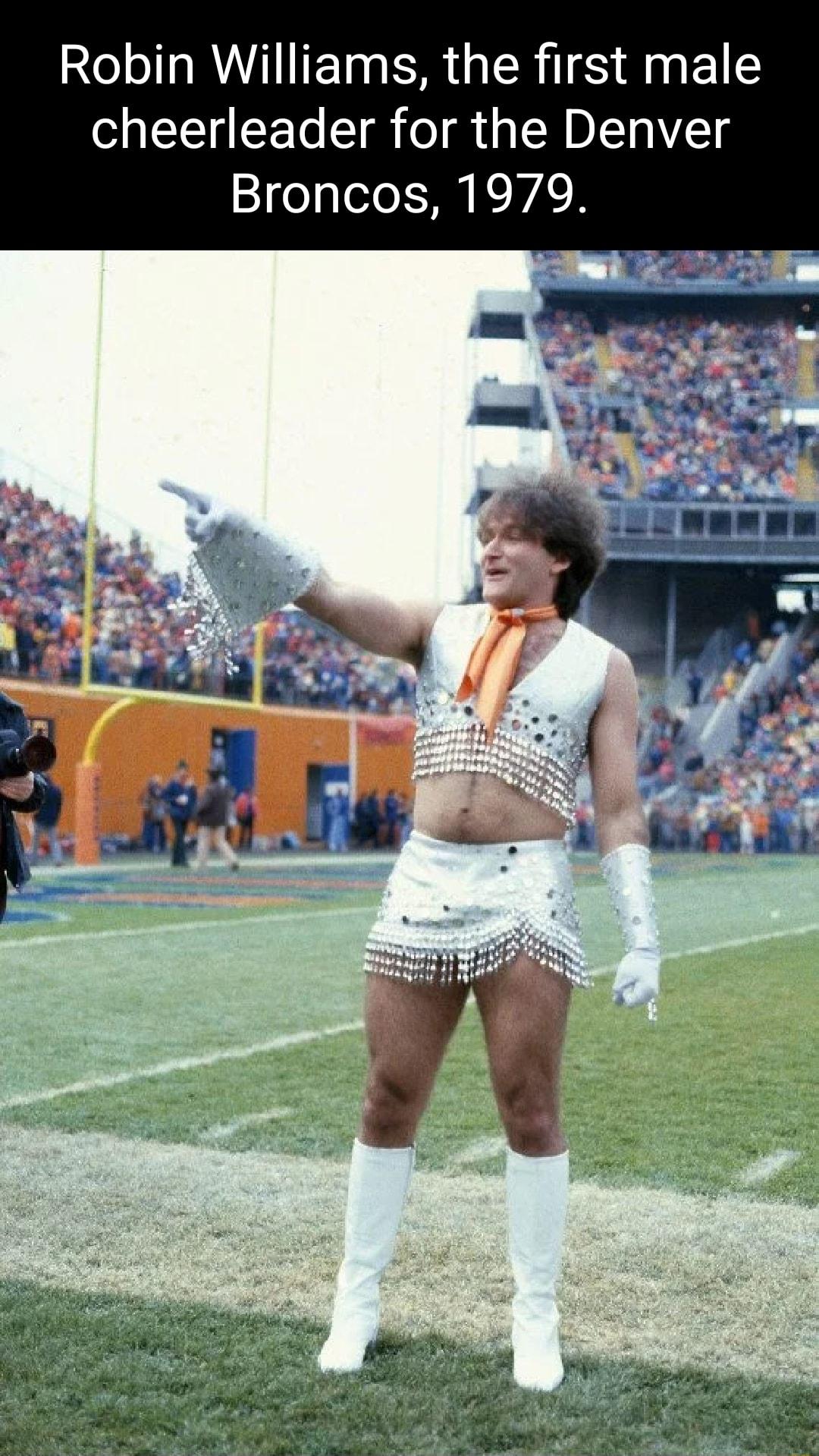 RO RVIE R GRS S 1 cheerleader for the Denver Broncos 1979