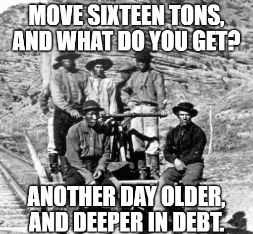 l mmnmnnv SAND DEEPER IN DEBT