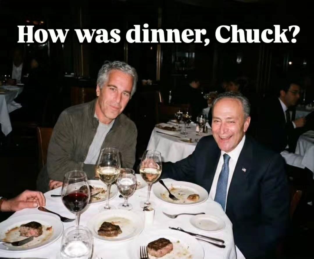 How was dinner, Chuck?