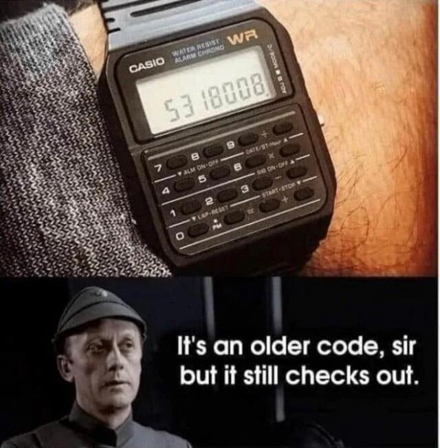 5318008
It's an older code, sir but it still checks out.