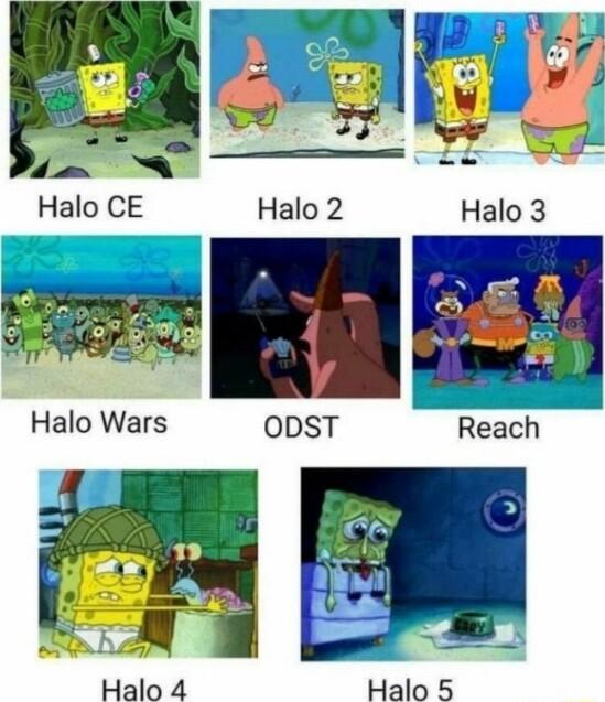 Halo Wars ODST Halo 4