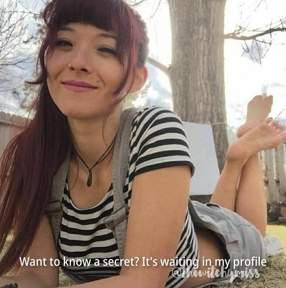 Want to know a secret? It's waiting in my profile @thewitchymiss