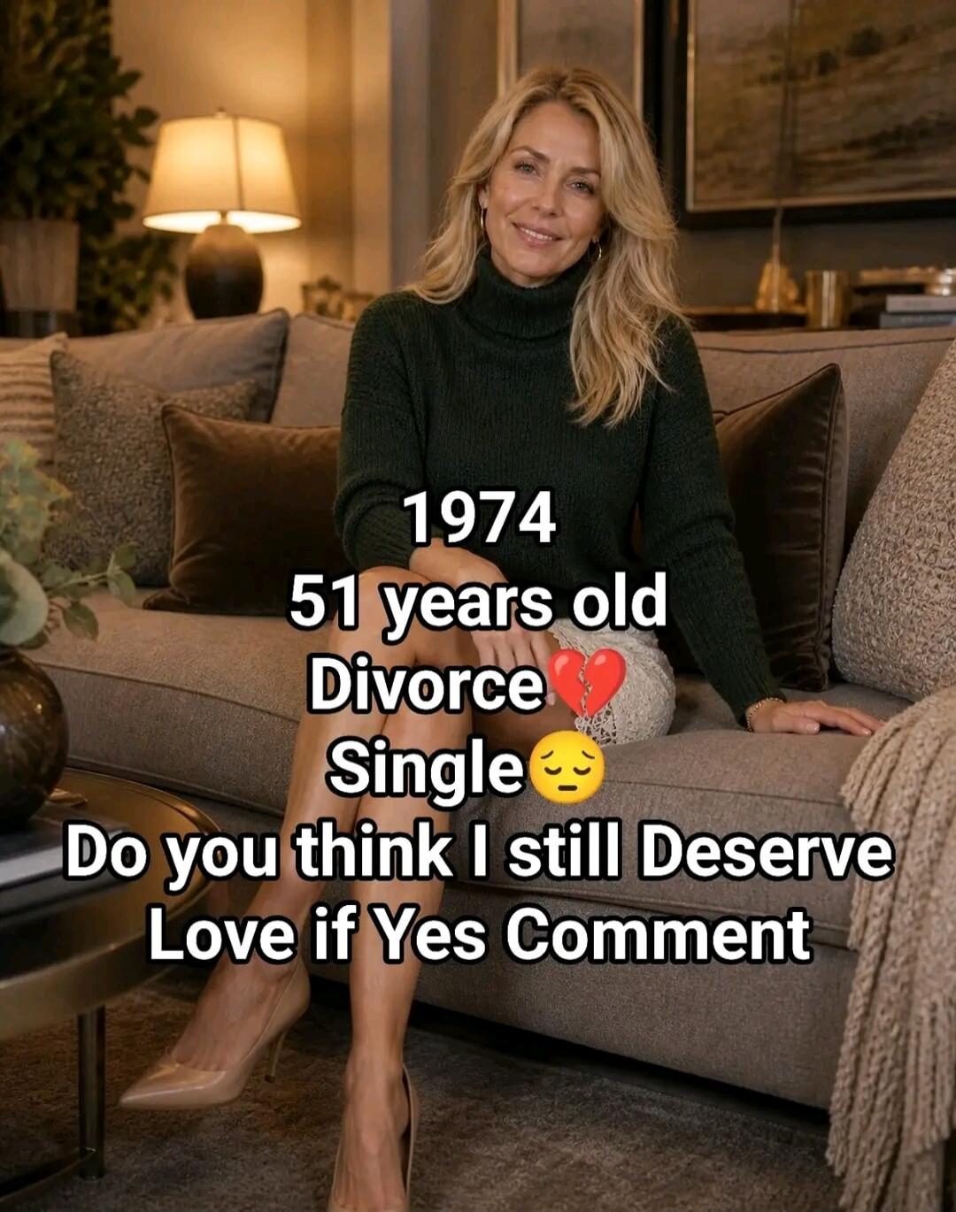 1974 51 years old Divorce Single Do you think I still Deserve Love if Yes Comment